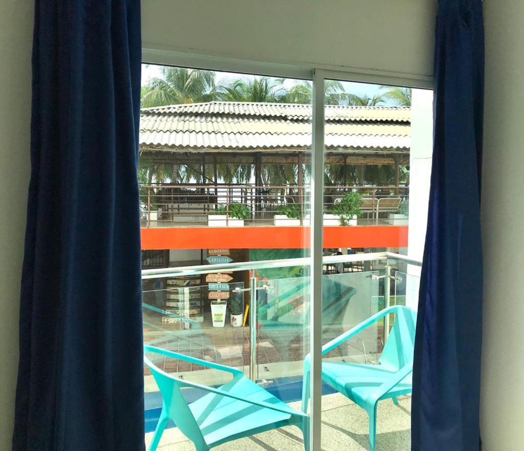 The Cantamar Beach Hostel Санта-Марта Экстерьер фото