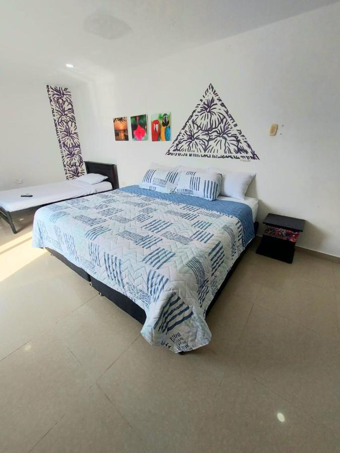 The Cantamar Beach Hostel Санта-Марта Экстерьер фото