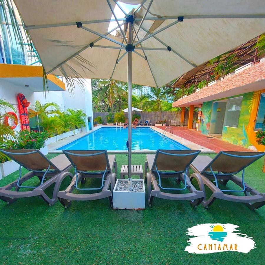 The Cantamar Beach Hostel Санта-Марта Экстерьер фото