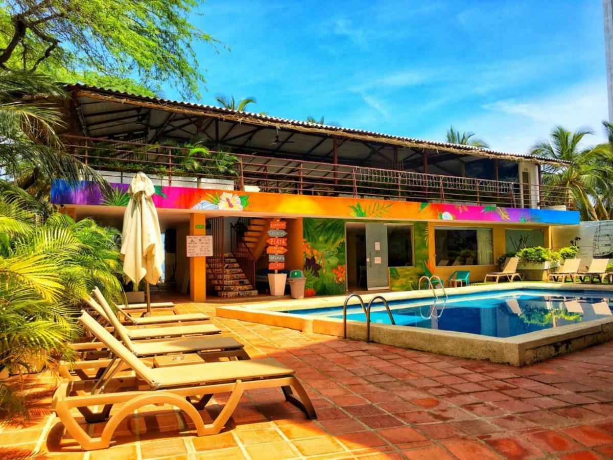 The Cantamar Beach Hostel Санта-Марта Экстерьер фото